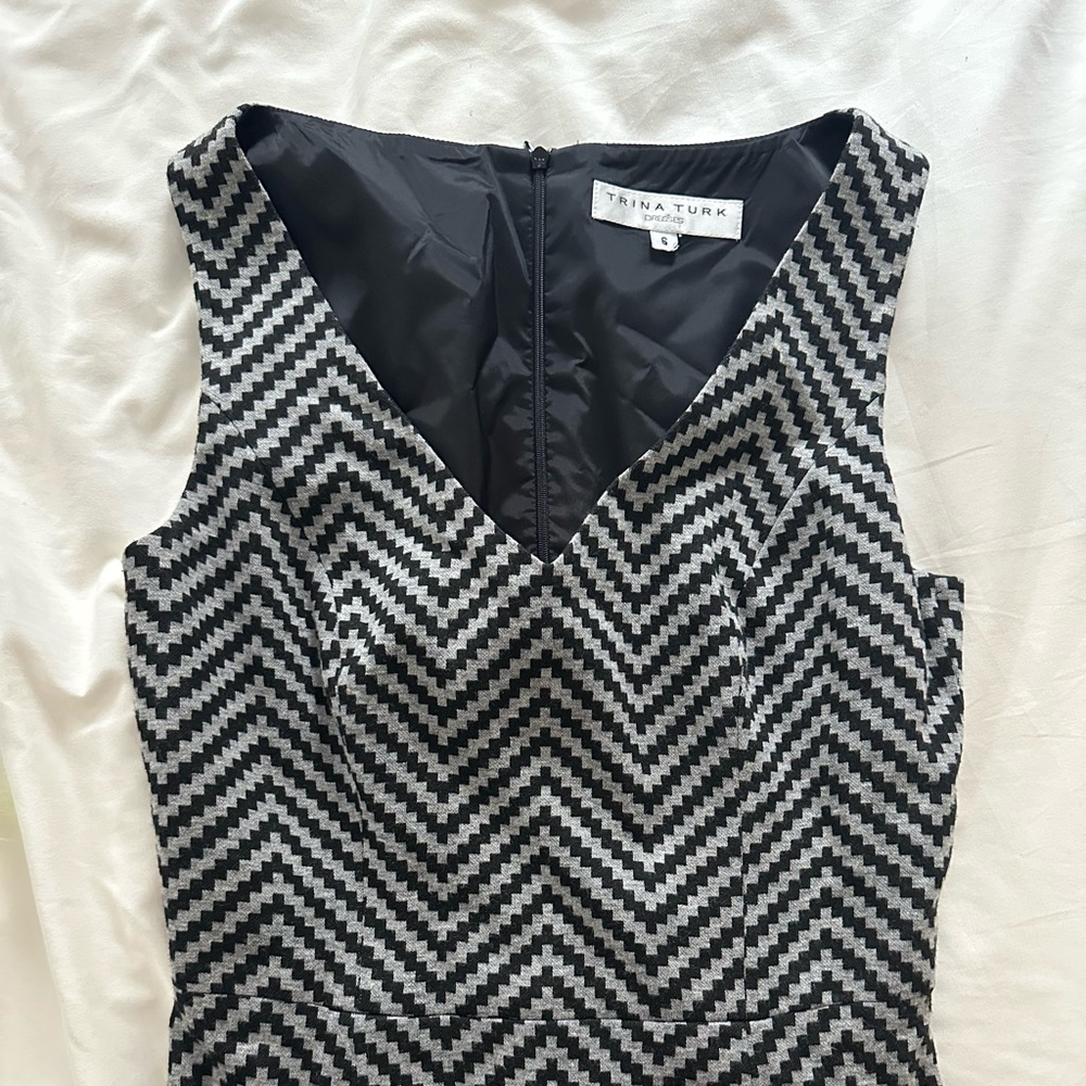 Trina Turk Chevron Dress